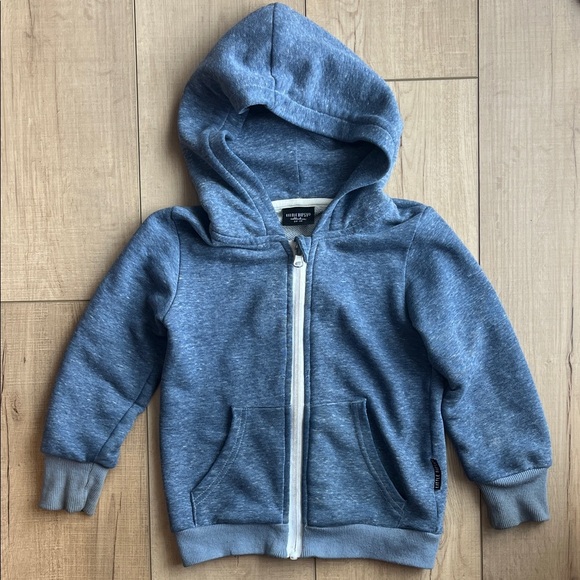 Little Bipsy Other - Little Bipsy Blue Zip-Up Hoodie